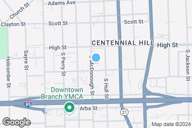 Map image of the property - Courtyard CitiFlats Apartments