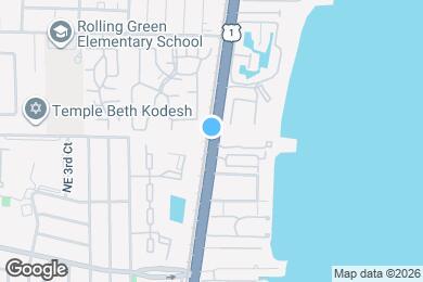 Map image of the property - 2821 N Federal Hwy