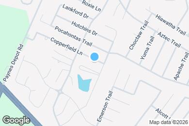 Map image of the property - 213 Copperfield Ln