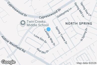 Map image of the property - 24138 Landing Way Dr