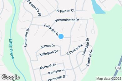 Map image of the property - 676 Yorkshire Dr