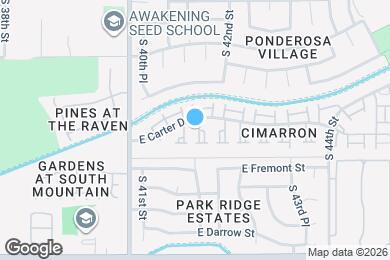 Map image of the property - 7026 S 41st Pl