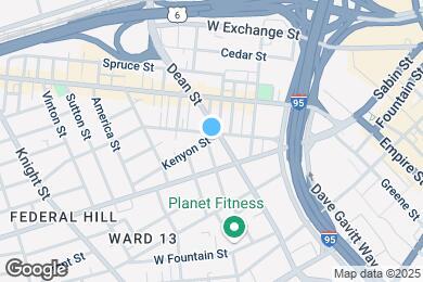 Map image of the property - 33 Ringgold St