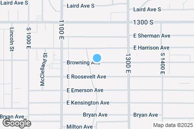 Map image of the property - 1198 Browning Ave