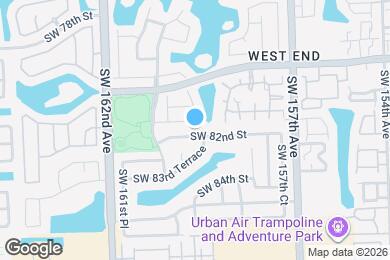 Map image of the property - 15927 SW 82nd St