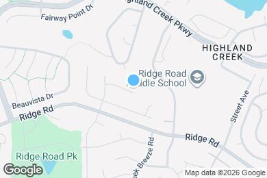 Map image of the property - 4012 Mozart Ct