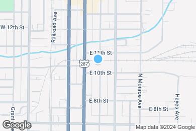 Map image of the property - 10th Street Square Apartments