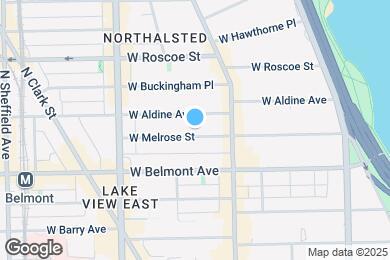 Map image of the property - 640 W Melrose St