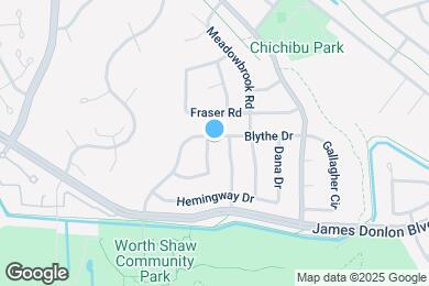 Map image of the property - 3323 Blythe Dr