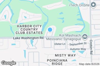 Map image of the property - 2504 Bogey Ln