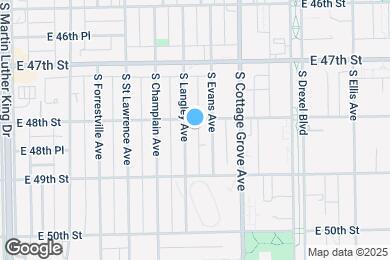 Map image of the property - 4805 S Langley Ave