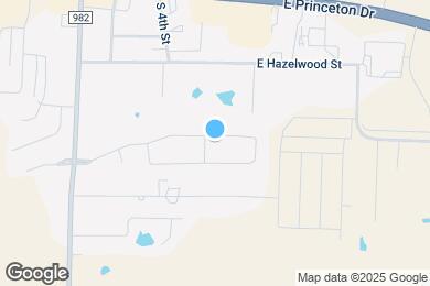 Map image of the property - 503 Harvard Dr