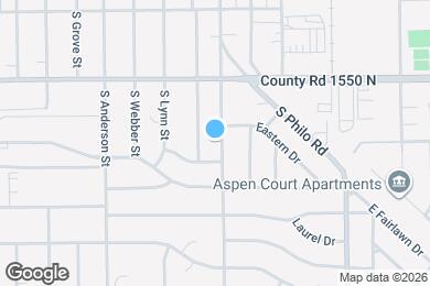 Map image of the property - 1101 S Cottage Grove Ave
