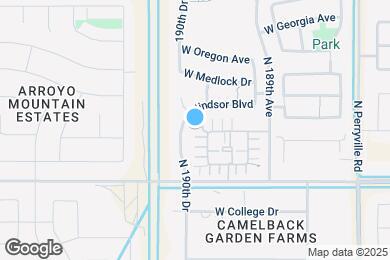 Map image of the property - 5118 N 189th Glen
