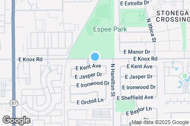 Map image of the property - 500 E Kent Ave