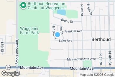 Map image of the property - 800 N 10th St