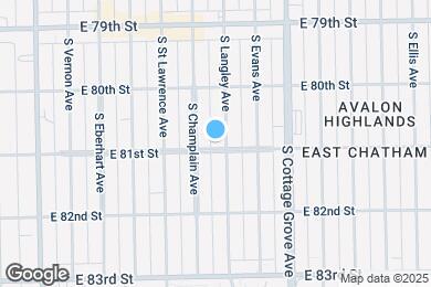 Map image of the property - 654 E 81st St