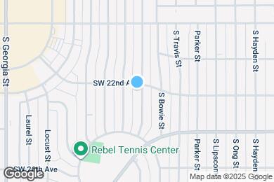 Map image of the property - 2202 Crockett St