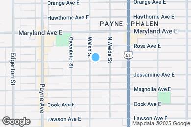 Map image of the property - 750 Geranium Ave E