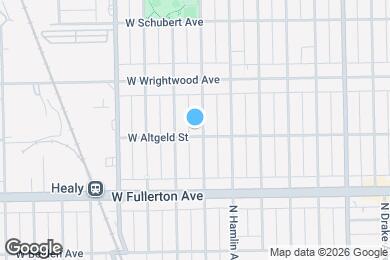 Map image of the property - 2506 N Avers Ave