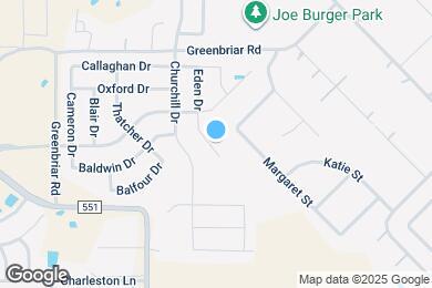 Map image of the property - 323 Eden Dr