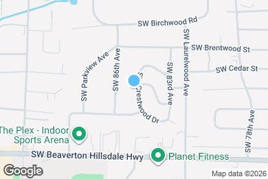 Map image of the property - 4275 SW Crestwood Dr