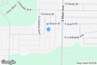 Map image of the property - 1269 S Rome Ave
