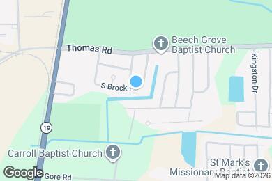 Map image of the property - 2322 S Brock Pl
