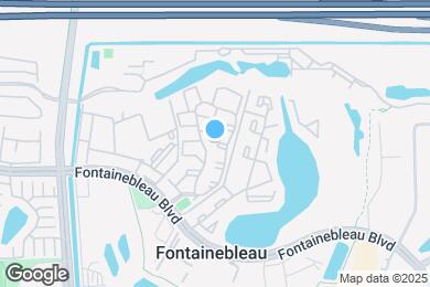 Map image of the property - 9409 Fontainebleau Blvd