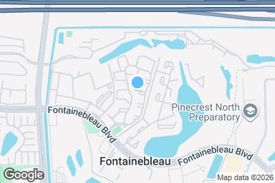 Map image of the property - 9417 Fontainebleau Blvd
