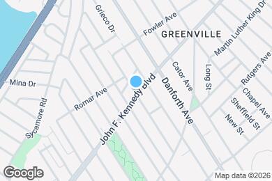 Map image of the property - 1697 John F Kennedy Blvd