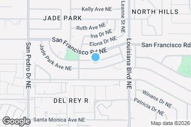 Map image of the property - 6816 Hallmark Ave NE