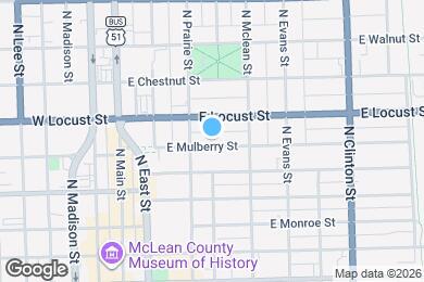 Map image of the property - 310 E Mulberry St