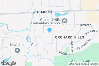 Map image of the property - Novi Ridge Apartments LLC