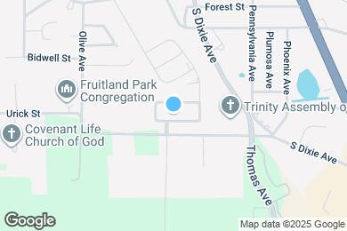 Map image of the property - 1105 Atlantic Ave