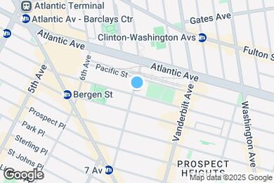 Map image of the property - Barclays II - B14 - 535 Carlton Ave