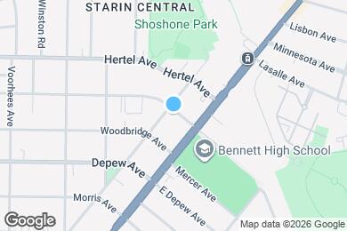 Map image of the property - 26 Huntington Ave