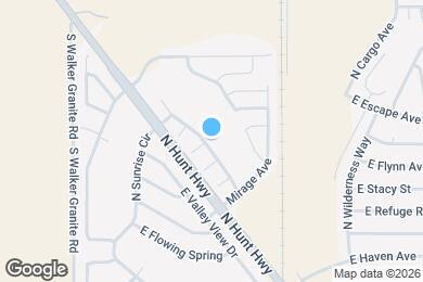 Map image of the property - 23777 N Desert Agave St