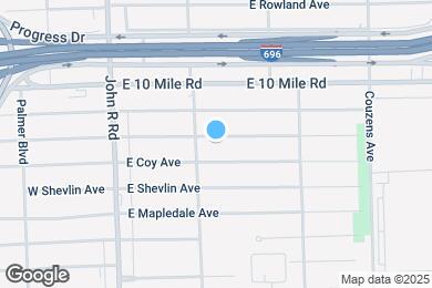 Map image of the property - 534 E Brickley Ave