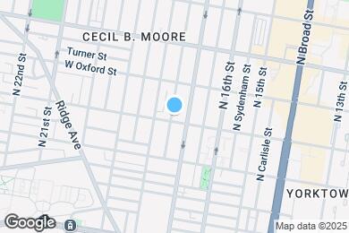 Map image of the property - 1507 N Bouvier St