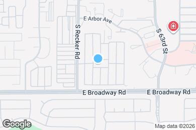 Map image of the property - 303 S Recker Rd