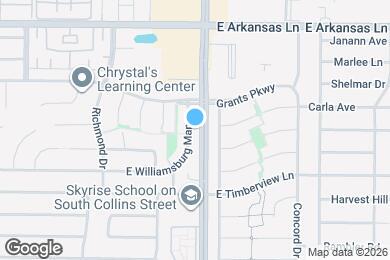 Map image of the property - 2509 E Williamsburg Manor