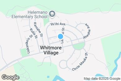 Map image of the property - 1045 Aheahe Ave