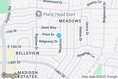 Map image of the property - 2921 Ridgeway Dr