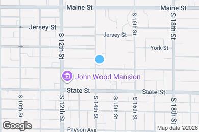 Map image of the property - 1401 Kentucky St