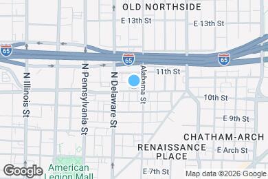 Map image of the property - 232 E 10th St