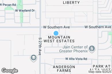 Map image of the property - 2547 W Lynne Ave