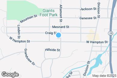 Map image of the property - 1402 Altamont St
