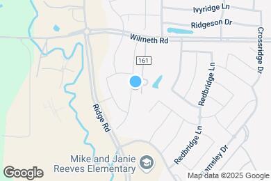 Map image of the property - 2604 Bucer Ct
