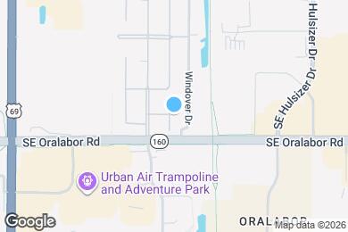 Map image of the property - 2461 Sunset Dr